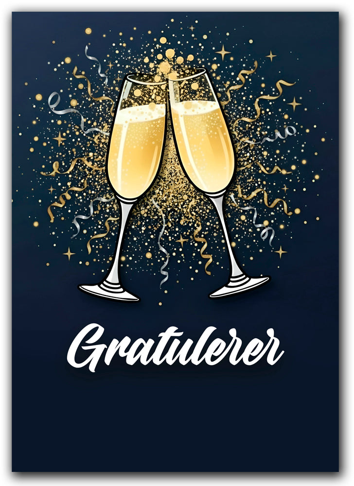 Champagne gratulerer