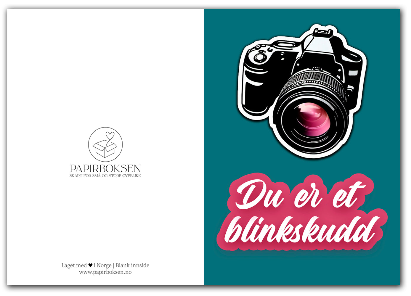 Du er et blinkskudd