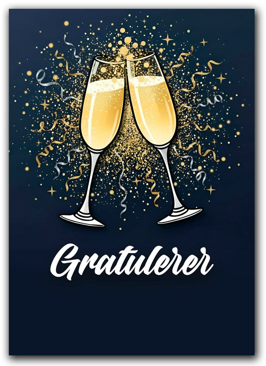 Champagne gratulerer