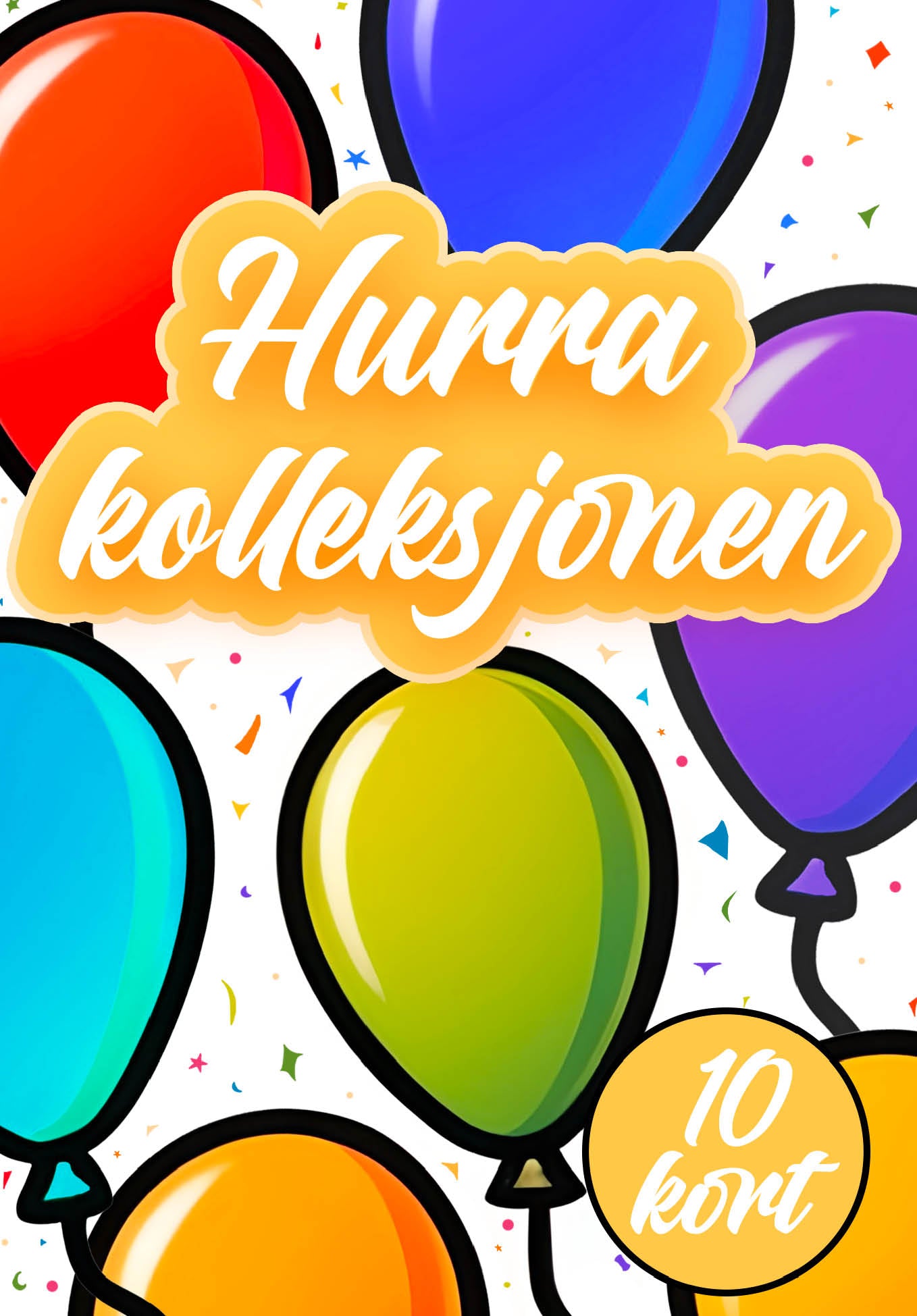 Hurra-kolleksjonen (10 kort)