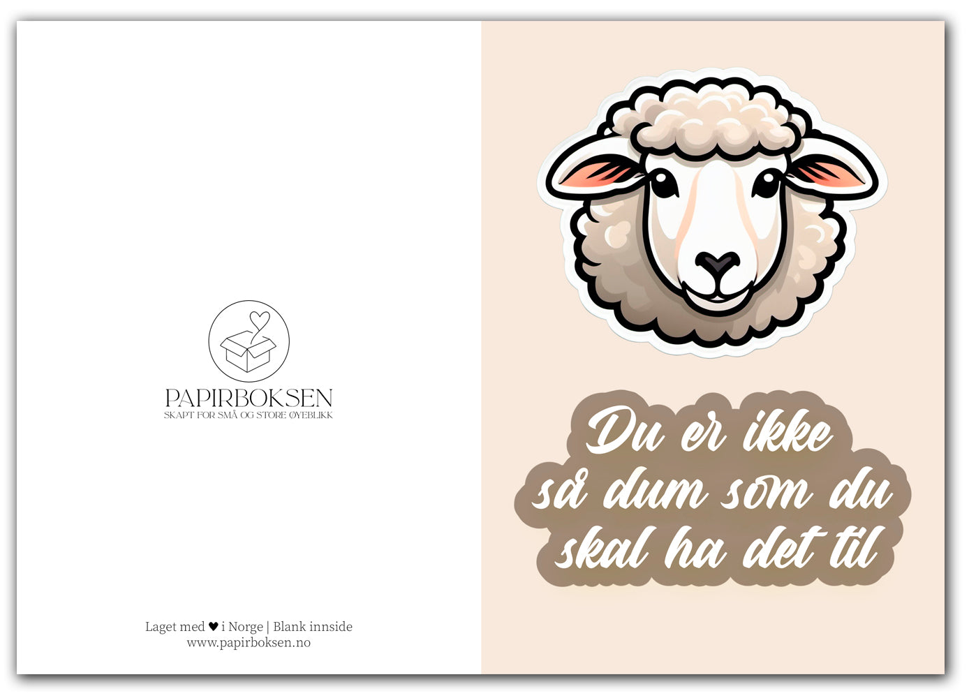 Du er ikke dum