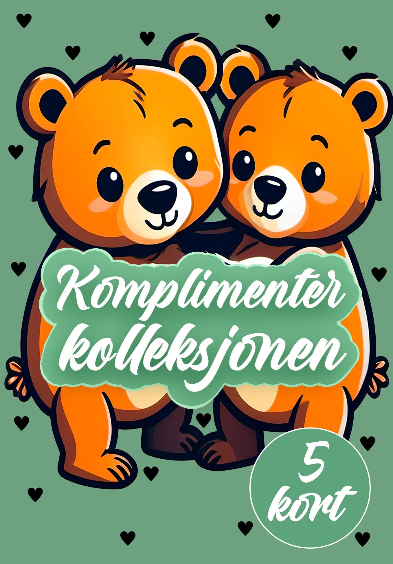 Komplimenter-kolleksjonen (5 kort)