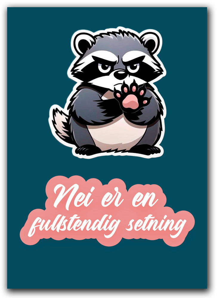 Nei er en fullstendig setning