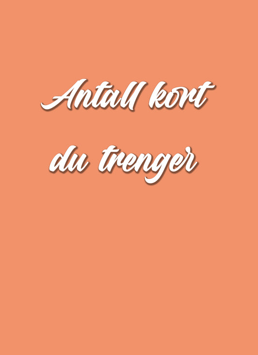 Tilpasset design, kort