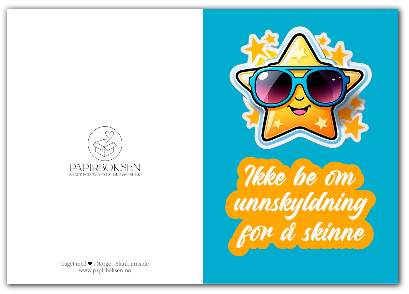 Unnskyldning for å skinne